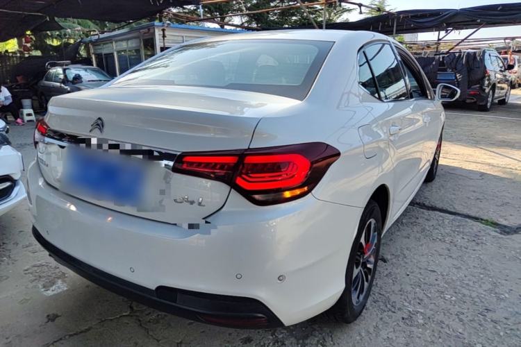 Used Citroen C4L 2016 1.2T Automatic Elite Model Rear Right 45 Deg