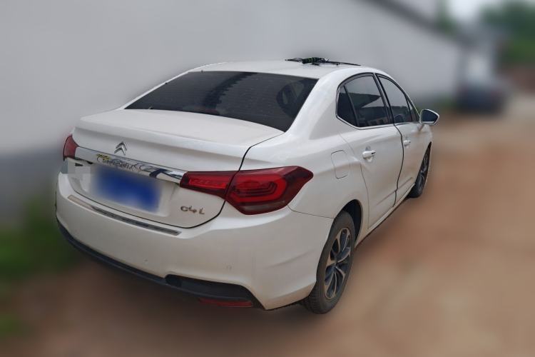 Used Citroen C4L 2016 1.2T Manual Leading Model Rear Right 45 Deg