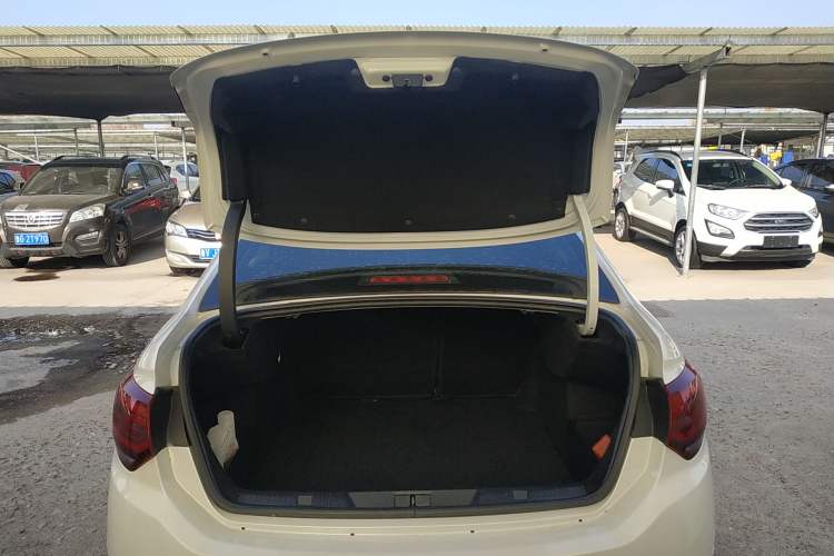 Used Citroen C4L 2016 1.6T Automatic Elite Model Trunk