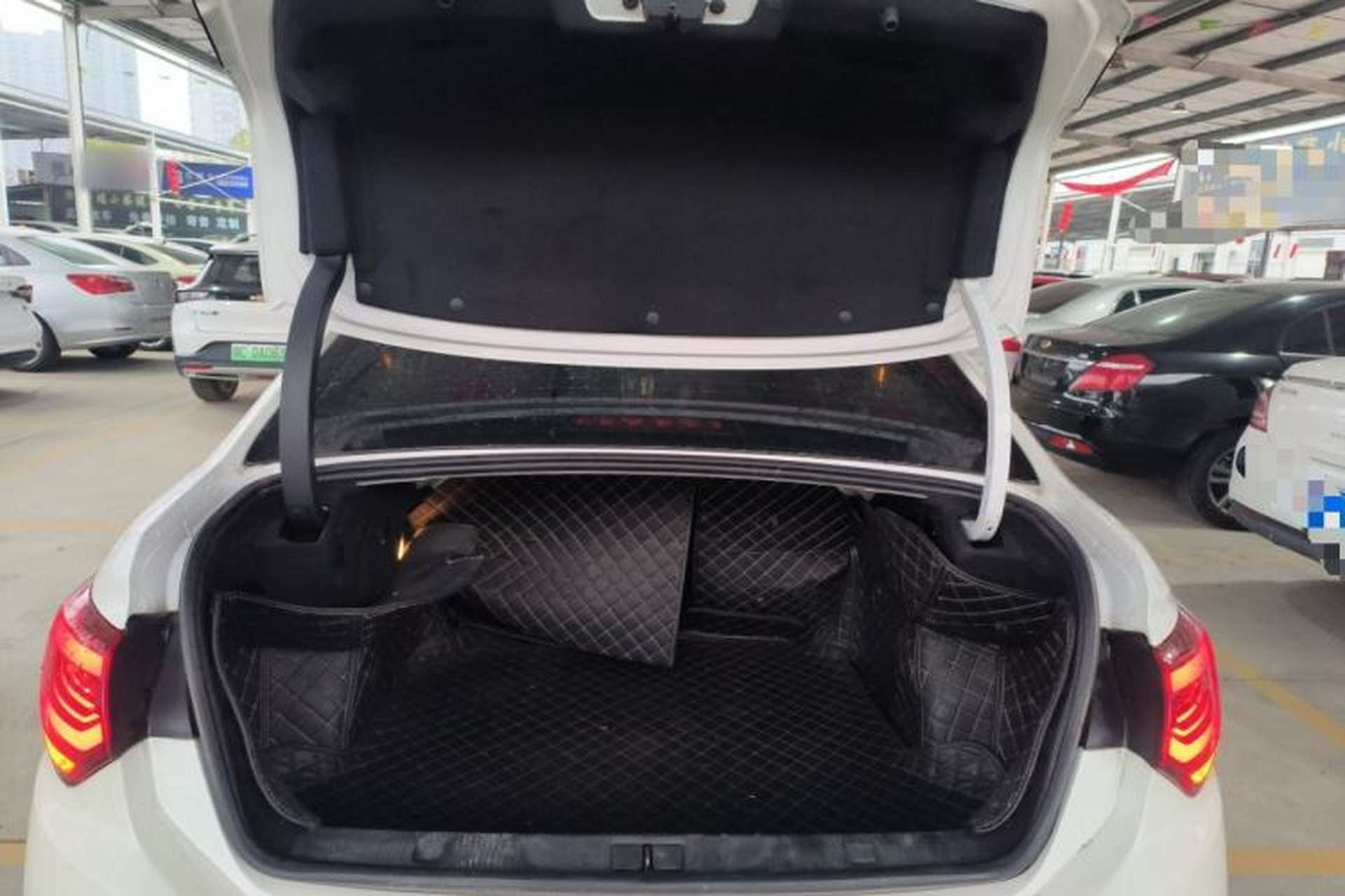 Used Citroen C4L 2016 1.2T Automatic Leading Model Trunk