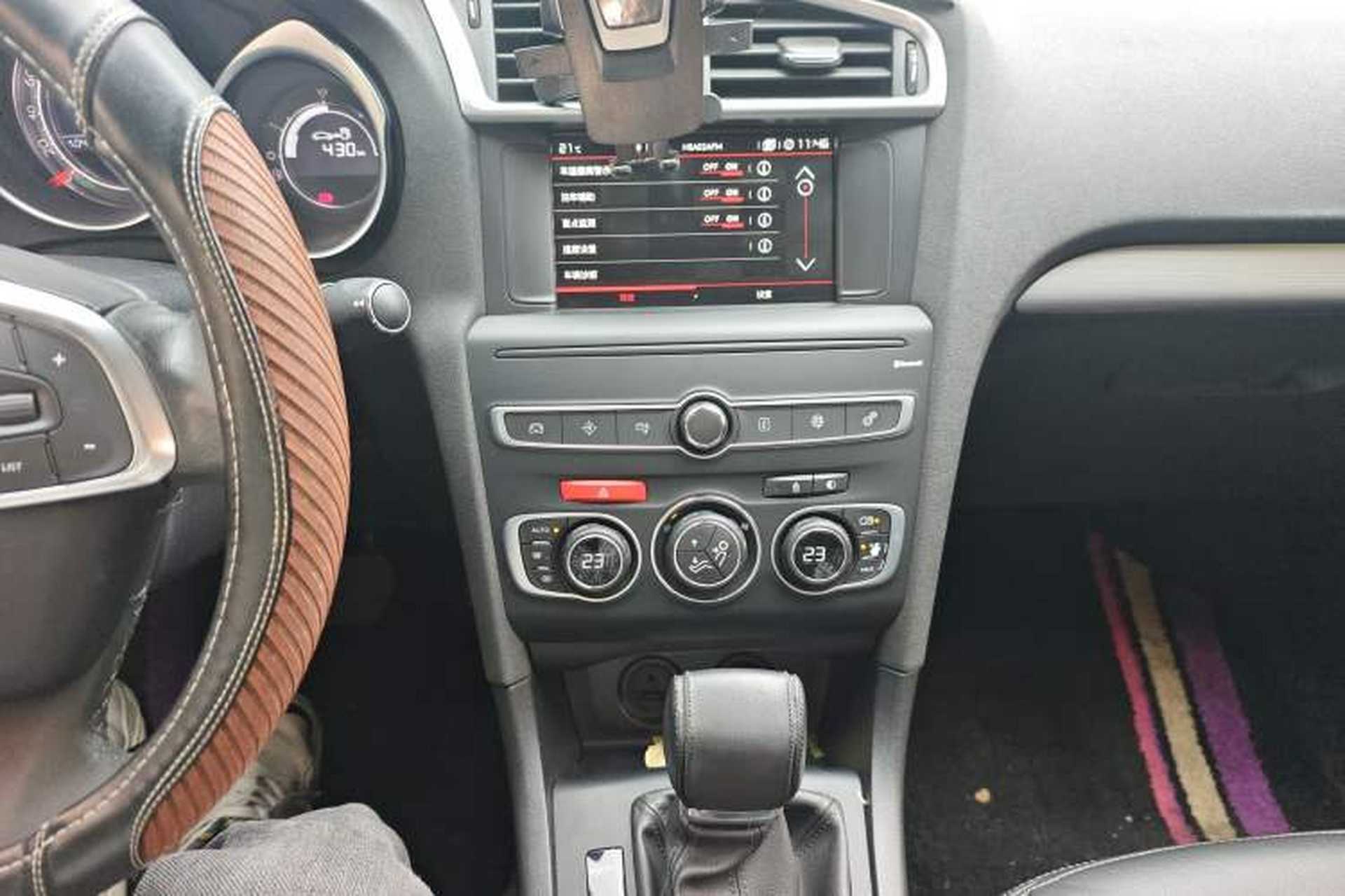 Used Citroen C4L 2018 350THP Automatic Elite Model Audio And AC Panel