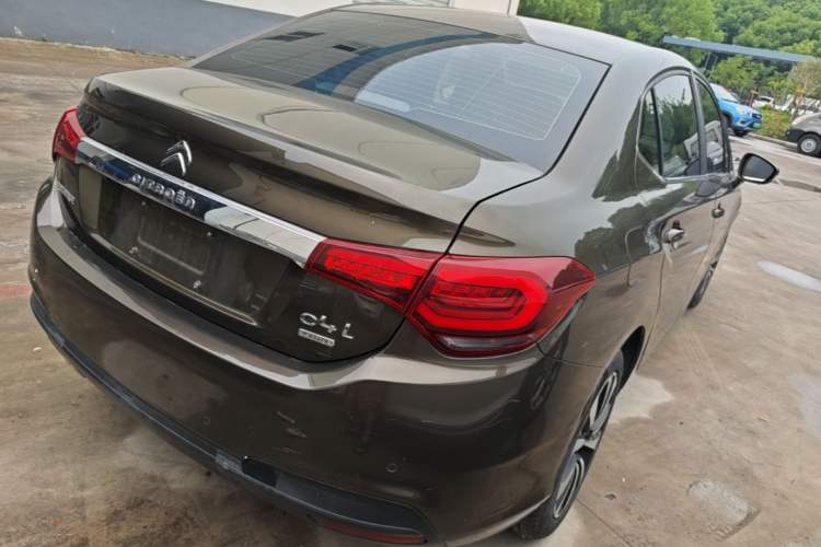 Used Citroen C4L 2019 350THP Automatic Elite Model Rear Right 45 Deg