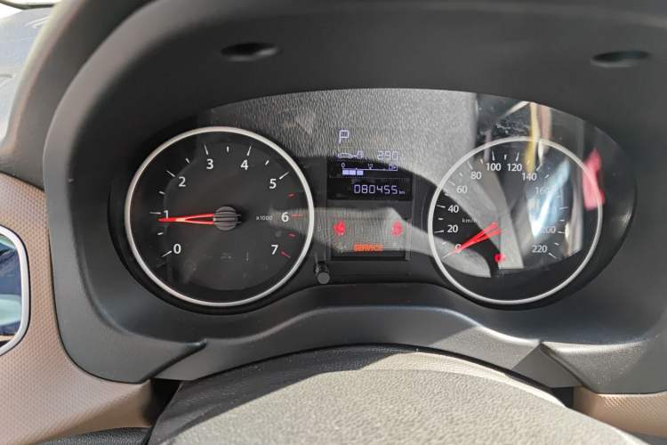 Used Citroen C4L 2019 230THP Automatic Leading Model Odometer Close Up