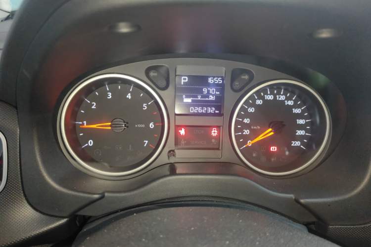 Used Citroen C4L 2019 230THP Automatic Comfort Edition Odometer Close Up