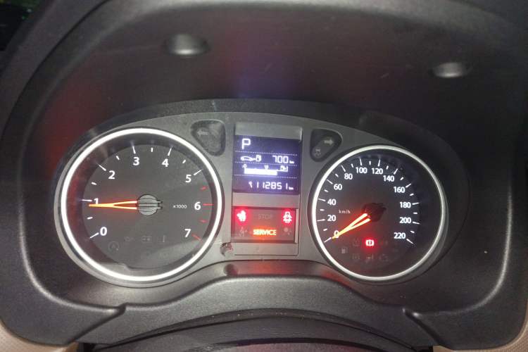 Used Citroen C4L 2019 230THP Automatic Leading Model Odometer Close Up