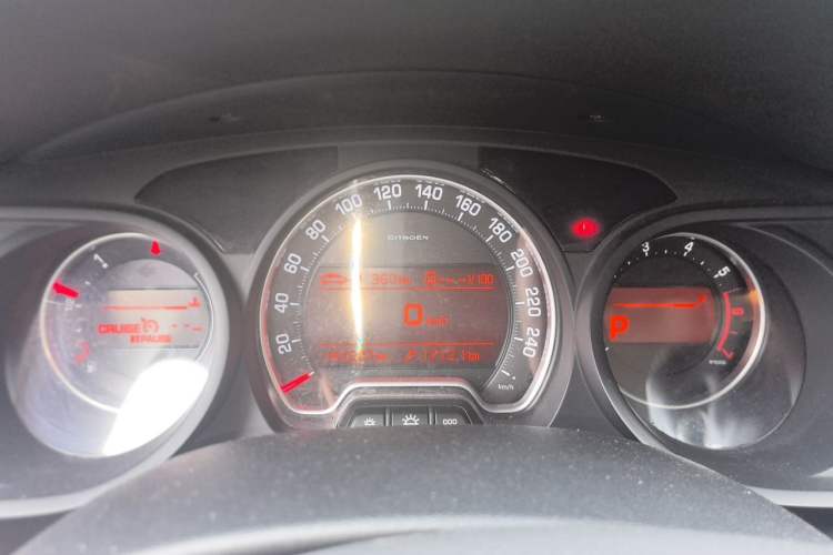 Used Citroen C5 2010 2.3L Automatic ZunYa Trim Instrument Cluster