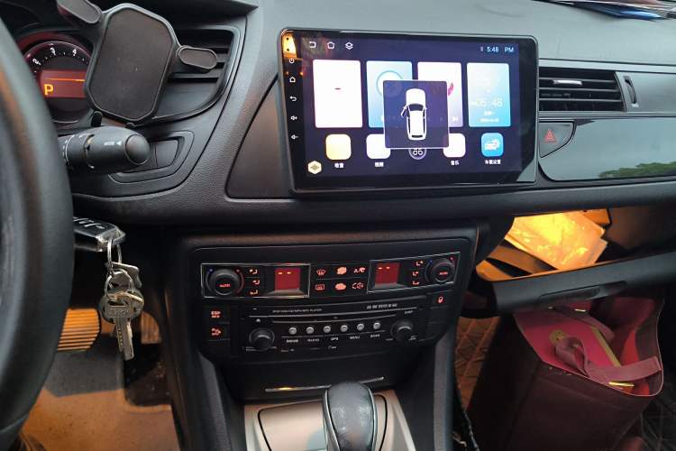 Used Citroen C5 2011 2.3L Automatic Zunyu Version Audio And AC Panel