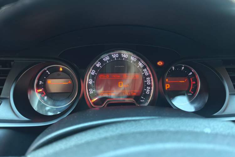 Used Citroen C5 2011 2.3L Automatic Luxury Version Instrument Cluster