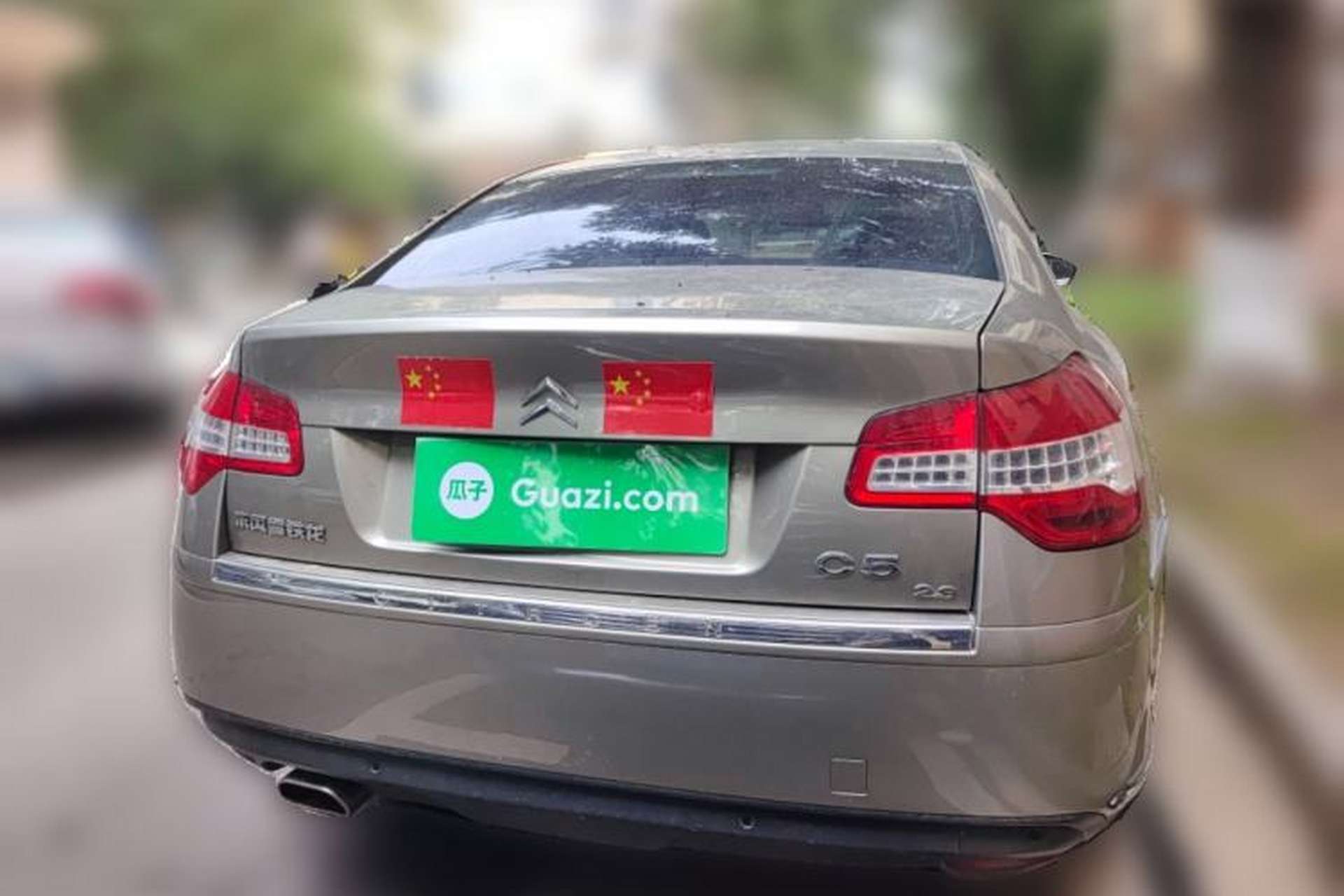 Used Citroen C5 2011 Dongfang Zhilü 2.3L Automatic Zunyu Model Rear