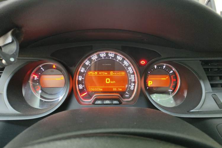 Used Citroen C5 2011 2.3L Automatic Luxury Version Instrument Cluster