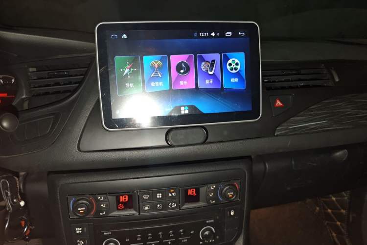 Used Citroen C5 2012 2.3L Automatic Prestige Edition Audio And AC Panel