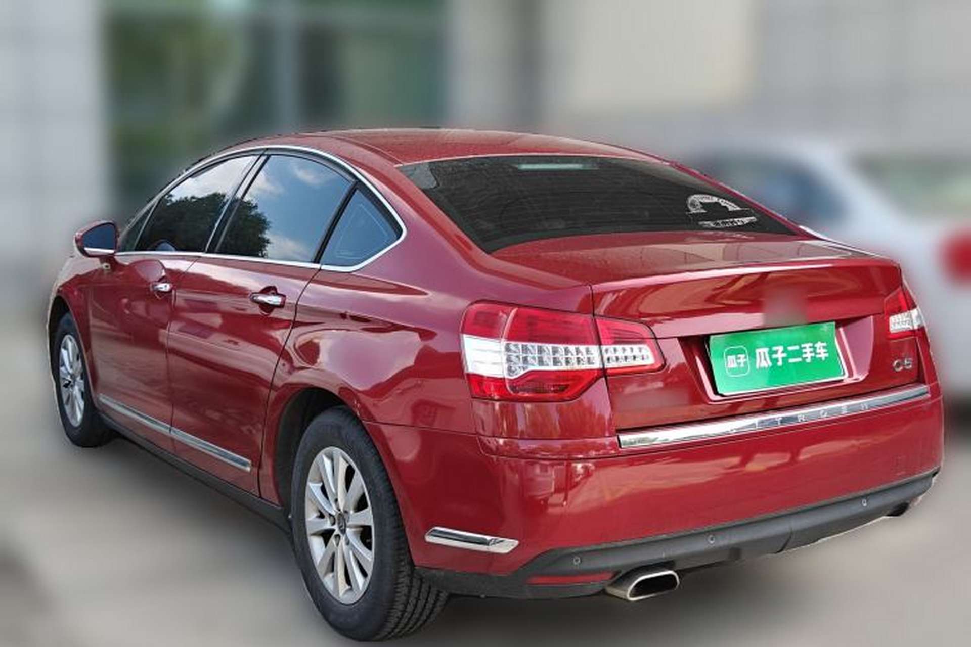 Used Citroen C5 2012 2.0L Automatic Luxury Edition Rear Left 45 Deg