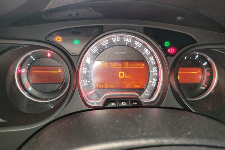 Used Citroen C5 2012 2.0L Automatic Luxury Edition Instrument Cluster