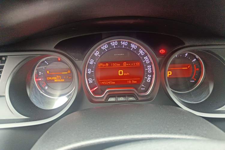 Used Citroen C5 2013 2.0L Automatic Luxury Model Instrument Cluster