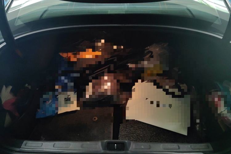 Used Citroen C5 2013 2.0L Automatic Luxury Model Trunk