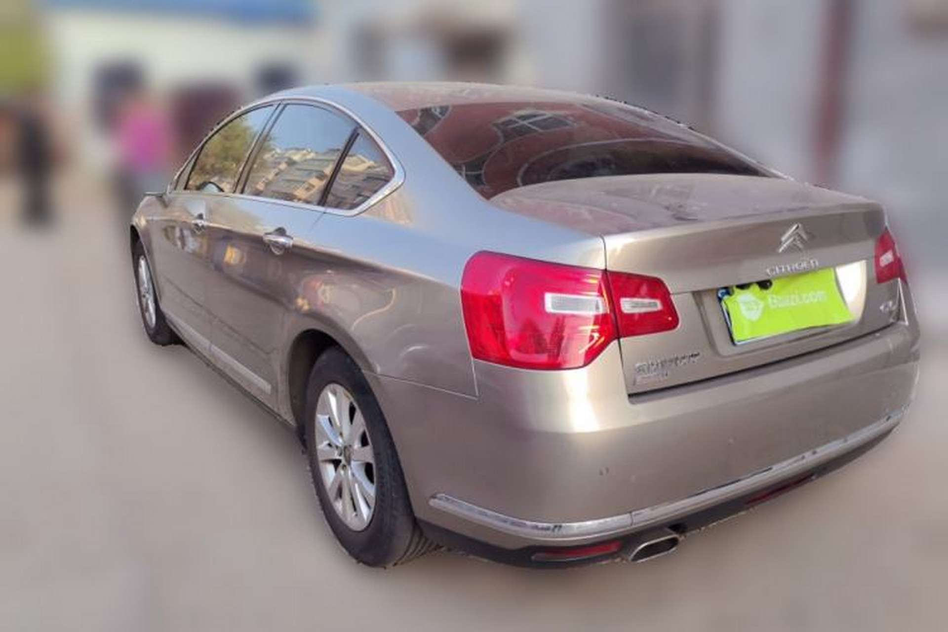 Used Citroen C5 2013 2.0L Automatic Luxury Model Rear Left 45 Deg