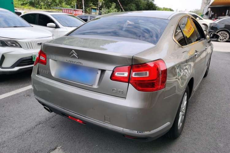 Used Citroen C5 2013 2.0L Automatic Luxury Model Rear Right 45 Deg