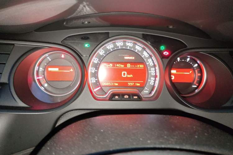 Used Citroen C5 2013 2.0L Automatic Luxury Model Instrument Cluster