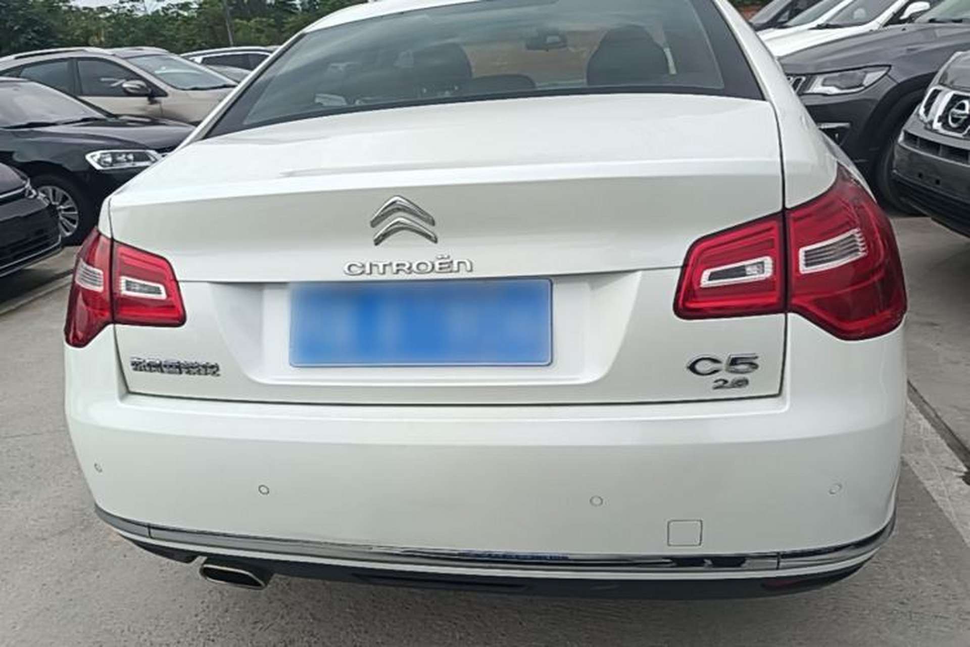 Used Citroen C5 2013 2.3L Automatic Zunyu Model Rear