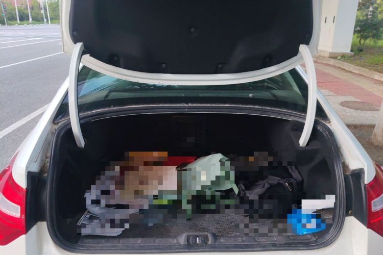Used Citroen C5 2013 2.0L Automatic Luxury Model Trunk