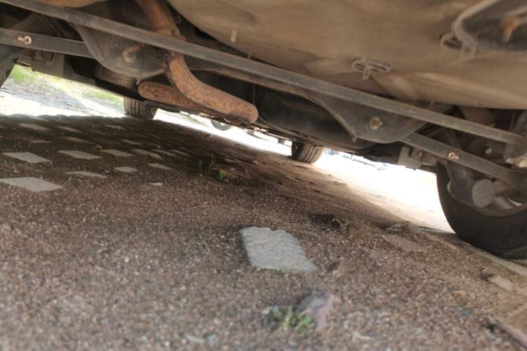 Used Citroen C5 2014 2.0L Automatic Zunyue Model Chassis Rear