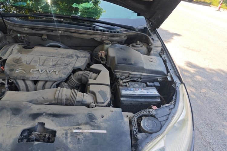 Used Citroen C5 2014 2.0L Automatic Zunyue Model Engine Bay Left