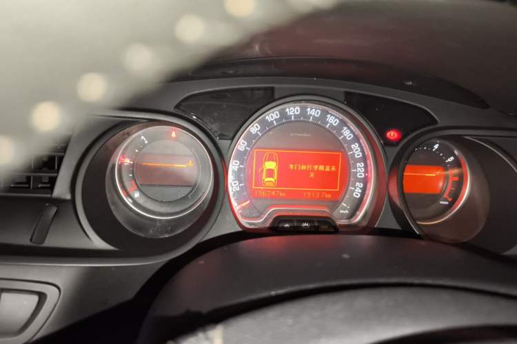 Used Citroen C5 2014 2.0L Automatic Zunyue Model Instrument Cluster