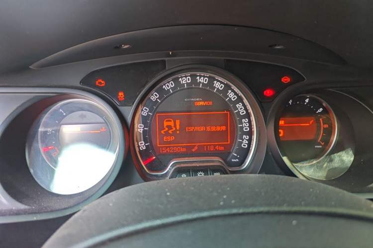 Used Citroen C5 2014 2.0L Automatic Zunyue Model Instrument Cluster