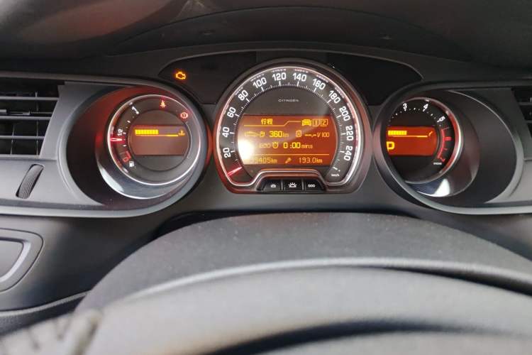 Used Citroen C5 2014 1.6T Automatic Prestige Model Instrument Cluster