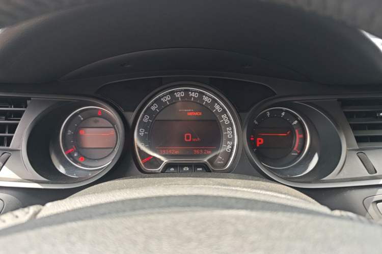 Used Citroen C5 2014 1.6T Automatic Luxury Model Instrument Cluster