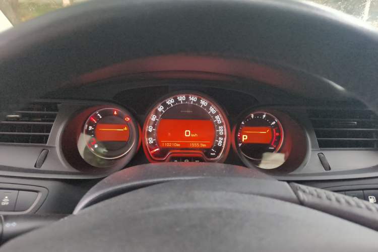 Used Citroen C5 2014 1.6T Automatic Prestige Model Instrument Cluster