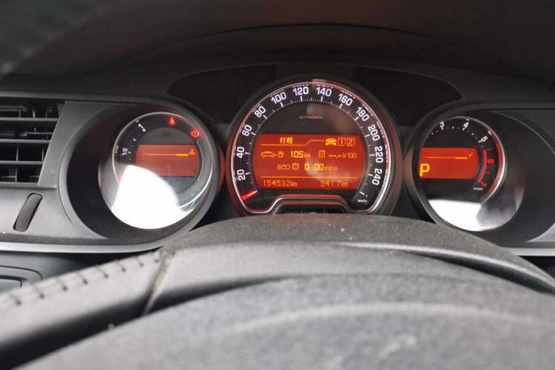 Used Citroen C5 2016 1.6T Automatic Zunyue Model Instrument Cluster
