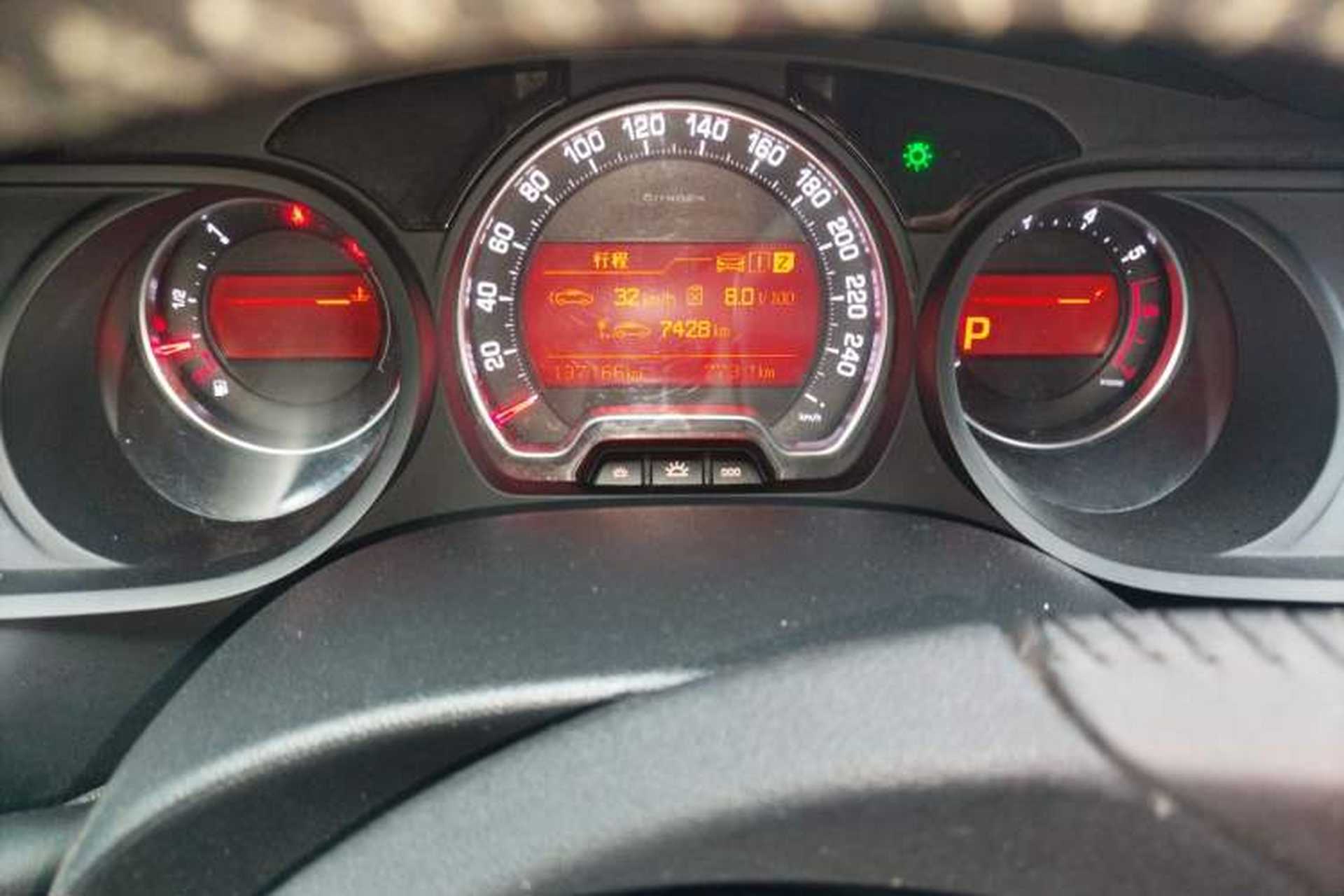 Used Citroen C5 2016 1.6T Automatic Zunyue Model Instrument Cluster