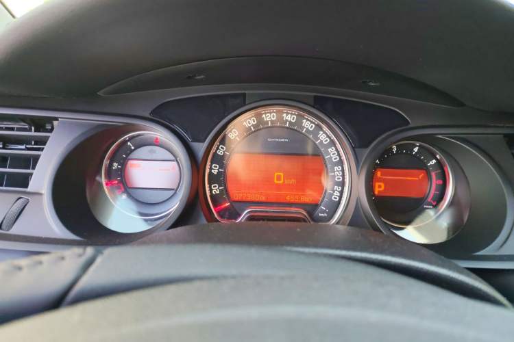 Used Citroen C5 2016 1.8T Automatic Luxury Model Instrument Cluster