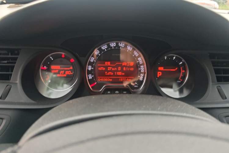 Used Citroen C5 2016 1.6T Automatic Zunyue Model Instrument Cluster