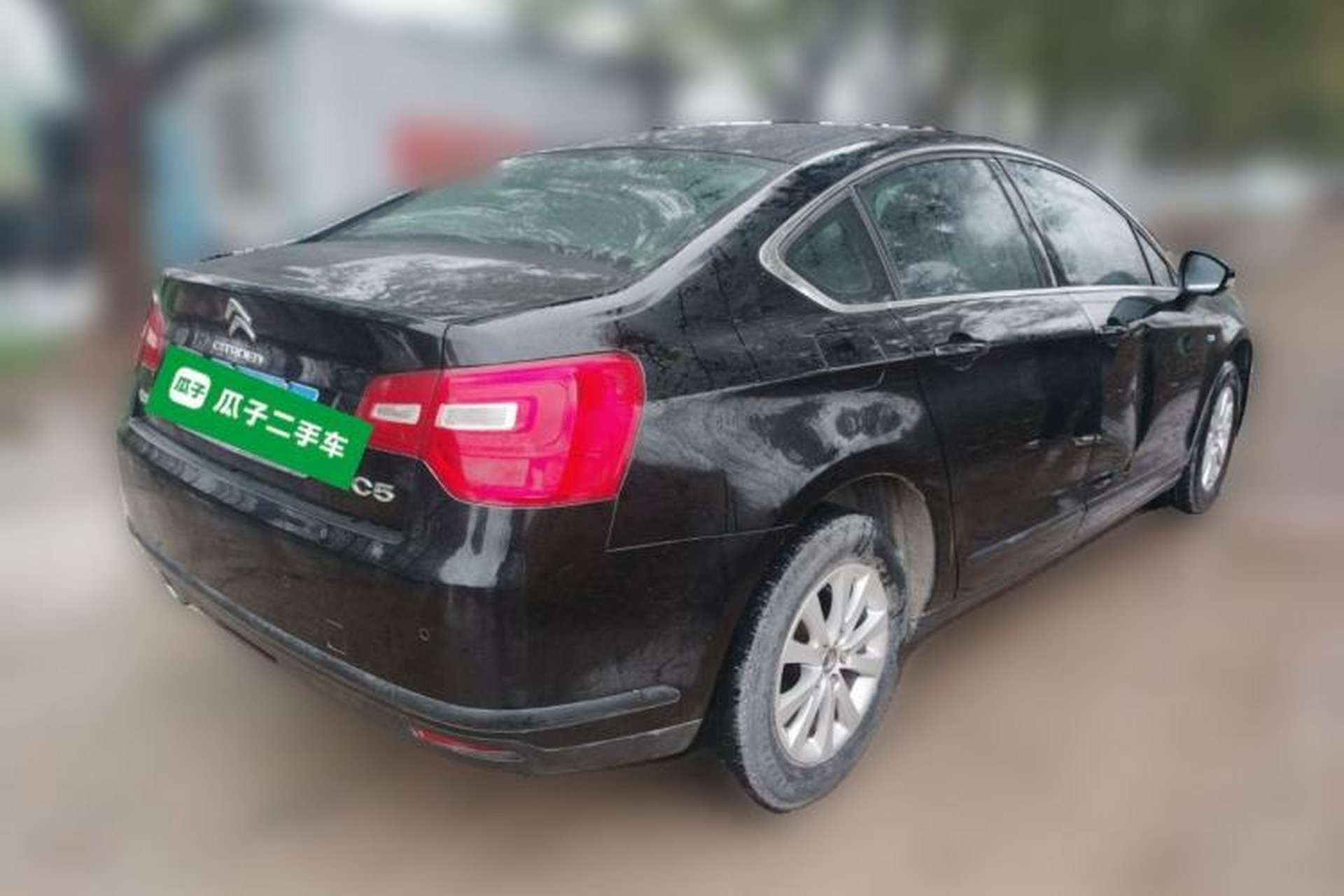 Used Citroen C5 2016 1.6T Automatic Zunyue Model Rear Right 45 Deg