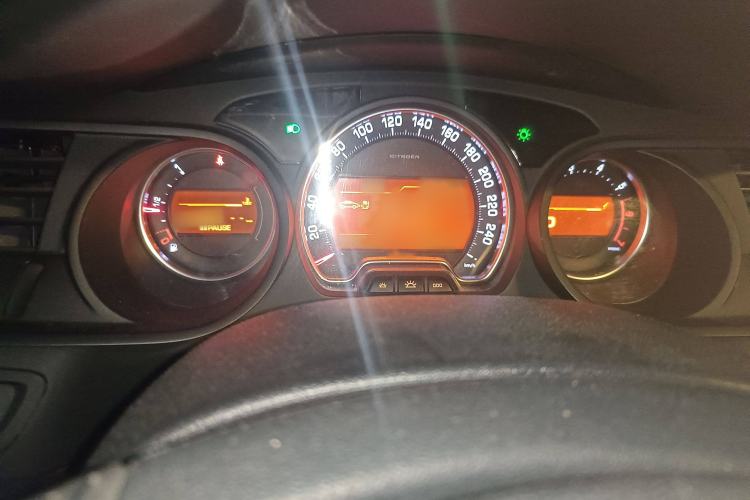 Used Citroen C5 2016 1.8T Automatic Prestige Model Instrument Cluster
