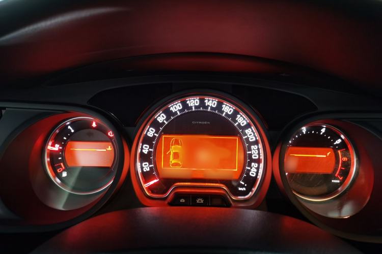 Used Citroen C5 2016 1.6T Automatic Prestige Model Instrument Cluster