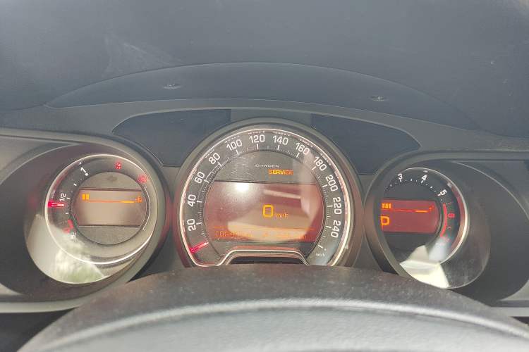 Used Citroen C5 2016 1.6T Automatic Zunyue Model Instrument Cluster