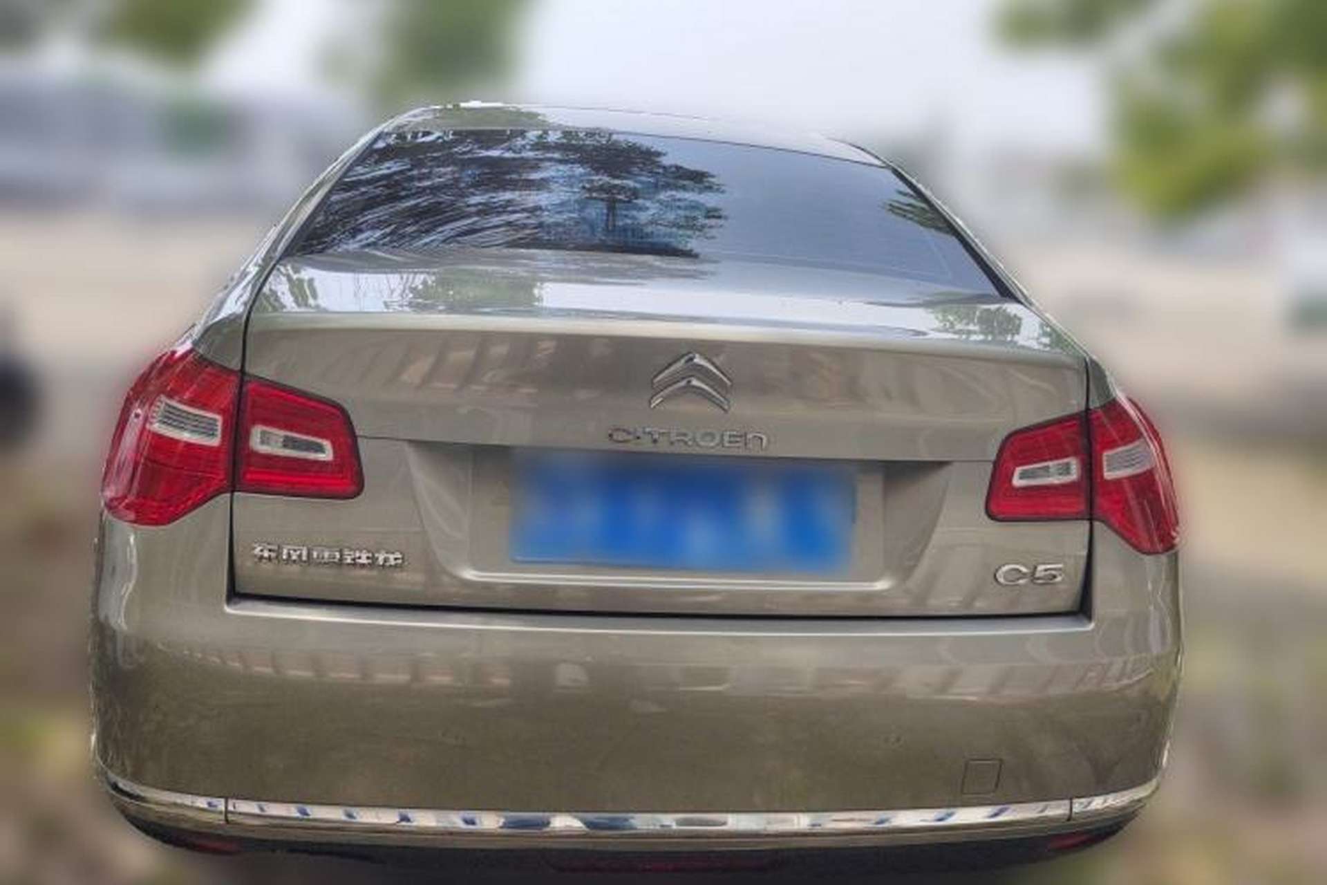 Used Citroen C5 2016 1.6T Automatic Zunyue Model Rear