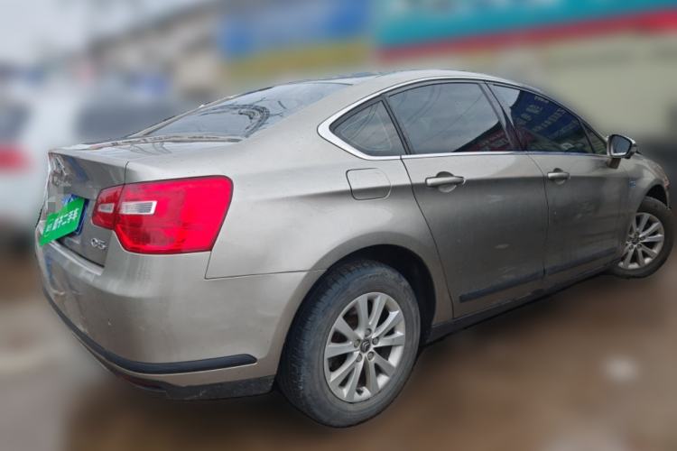 Used Citroen C5 2016 1.6T Automatic Zunyue Model Rear Right 45 Deg