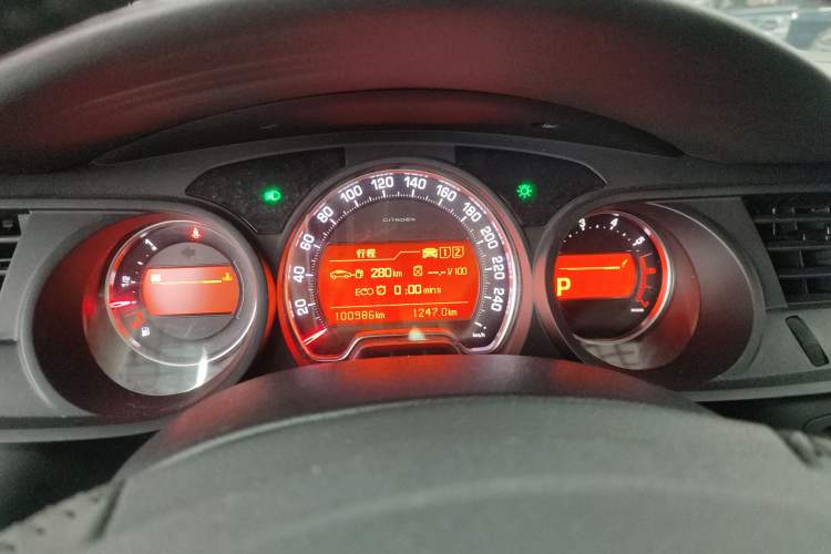 Used Citroen C5 2016 1.6T Automatic Luxury Model Instrument Cluster