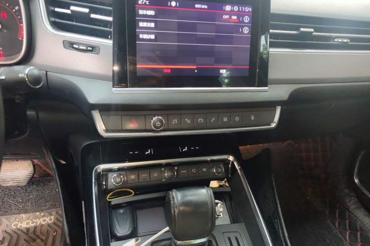 Used Citroen C5 2017 350THP Automatic Luxury Model Audio And AC Panel