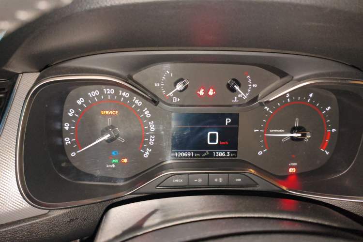 Used Citroen C5 2017 350THP Automatic Luxury Model Instrument Cluster