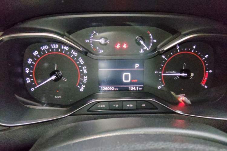 Used Citroen C5 2017 350THP Automatic Luxury Model Instrument Cluster