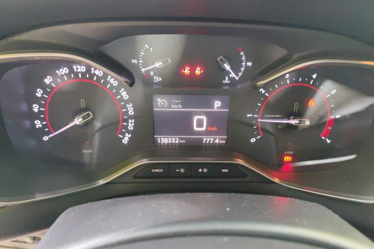 Used Citroen C5 2017 350THP Automatic Luxury Model Instrument Cluster