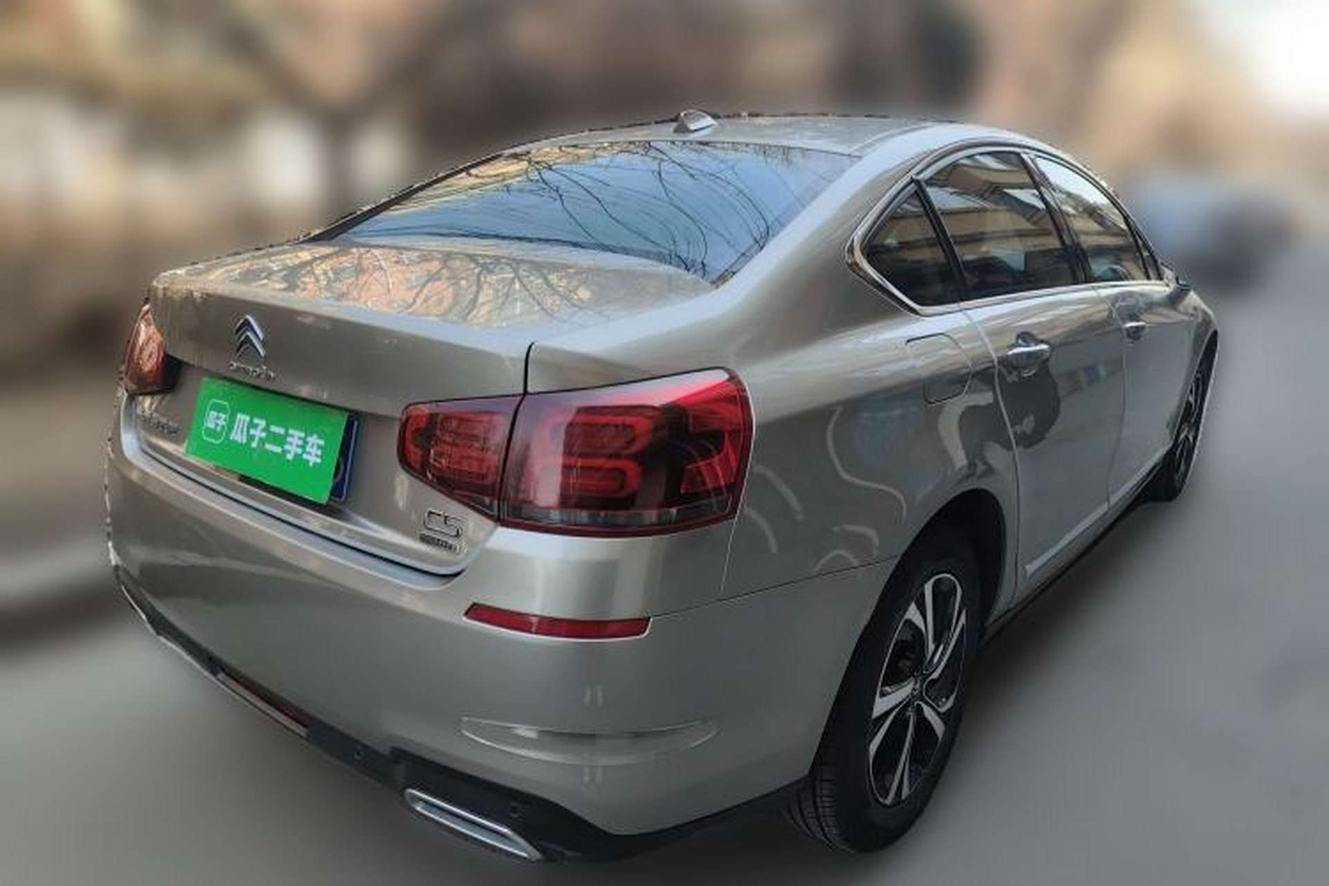 Used Citroen C5 2017 350THP Automatic Luxury Model Rear Right 45 Deg