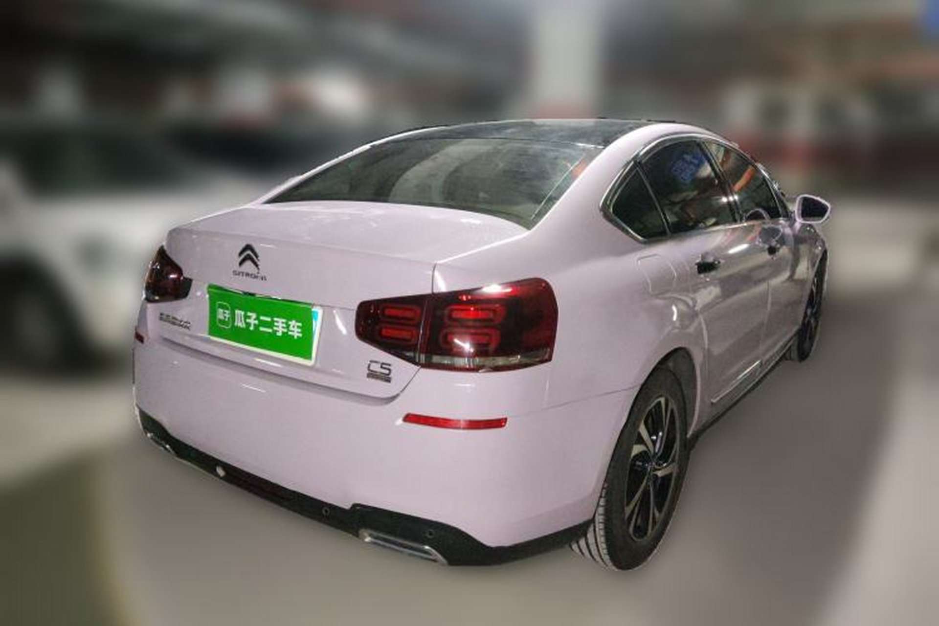 Used Citroen C5 2017 350THP Automatic Luxury Model Rear Right 45 Deg