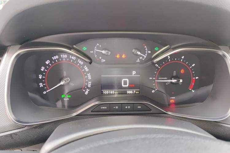 Used Citroen C5 2017 350THP Automatic Luxury Model Instrument Cluster