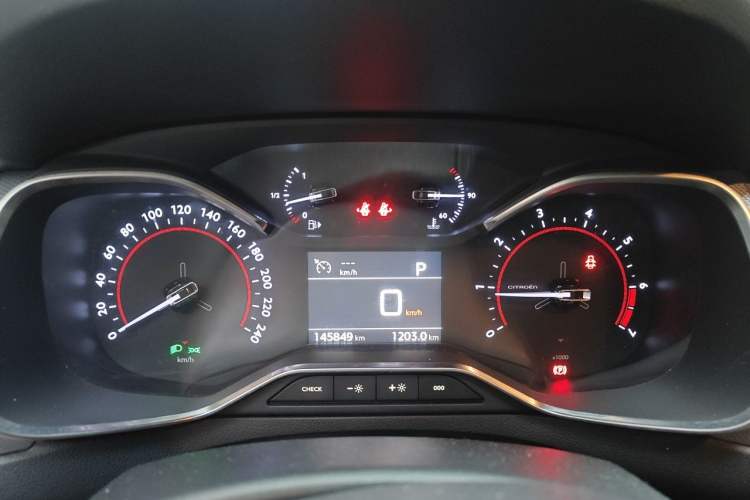 Used Citroen C5 2017 350THP Automatic Luxury Model Instrument Cluster